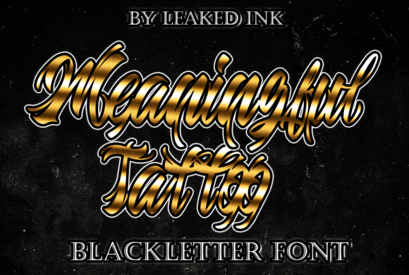 Meaningful Tattoo Font - Featured Image