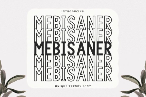 Mebisaner Font - Featured Image