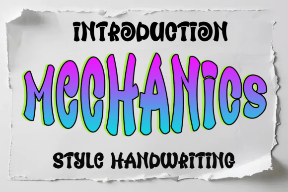Mechanics Font - Featured Image