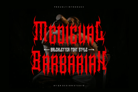 Medieval Barbarian Font - Featured Image