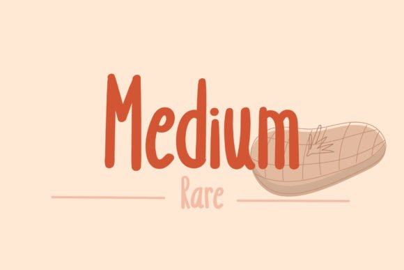 Medium Rare Font - Featured Image