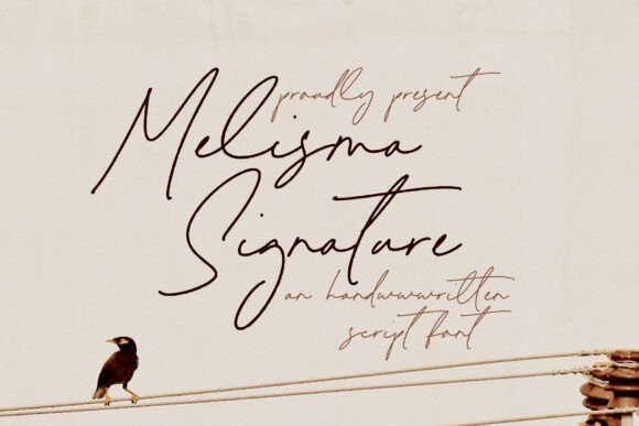Melisma Signature Font - Featured Image