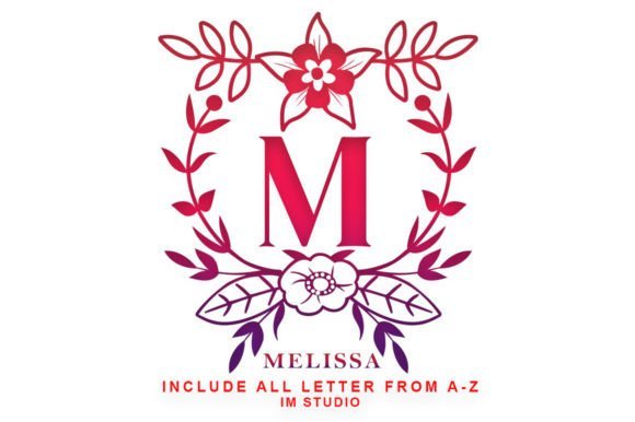 Melissa Monogram Font - Featured Image