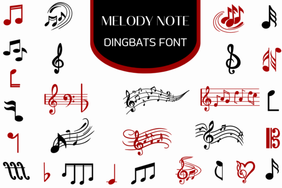 Melody Notes Font - Featured Image