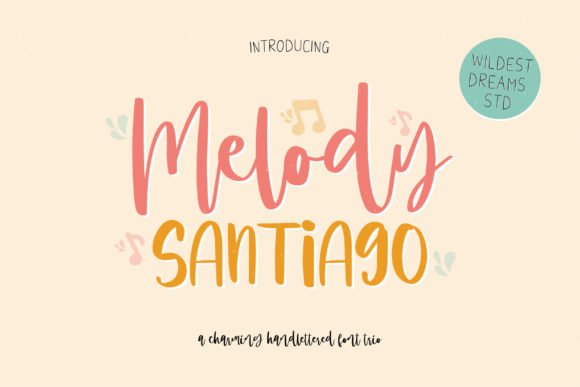 Melody Santiago Font - Featured Image