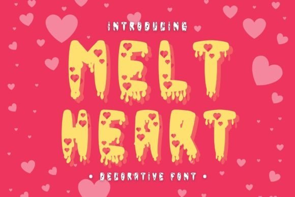 Melt Heart Font - Featured Image
