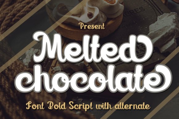 Melted Chocolate Font - Featured Image