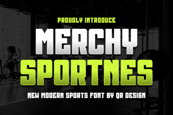 Merchy Sportnes Font - Featured Image