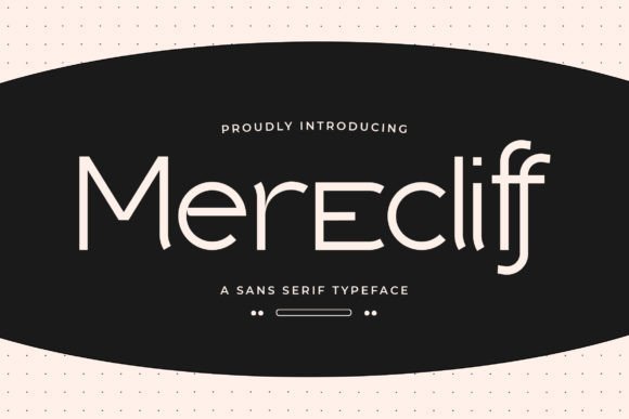 Merecliff Font - Featured Image