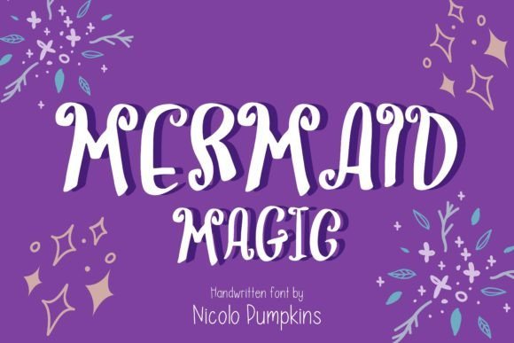 Mermaid Magic Font - Featured Image