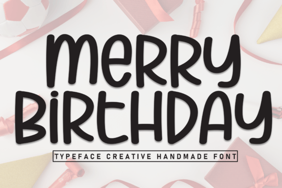 Merry Birthday Font - Featured Image