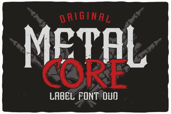 Metal Core Font - Featured Image