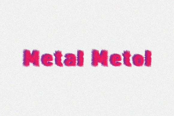 Metal Metol Font - Featured Image