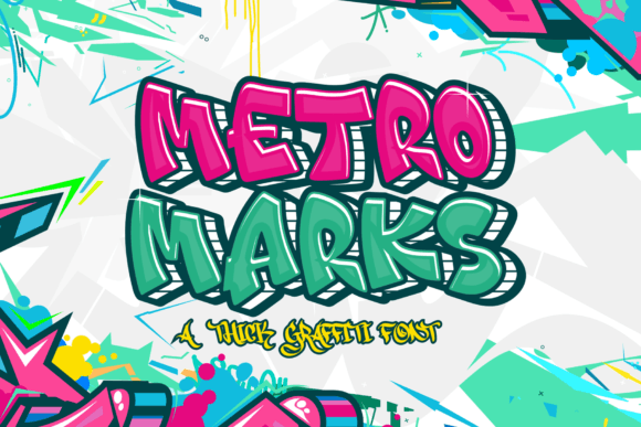 Metro Marks Font - Featured Image