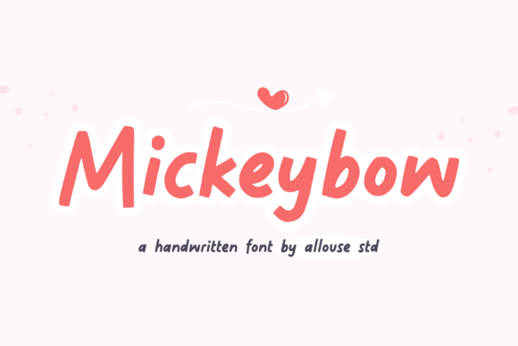 Mickeybow Font - Featured Image