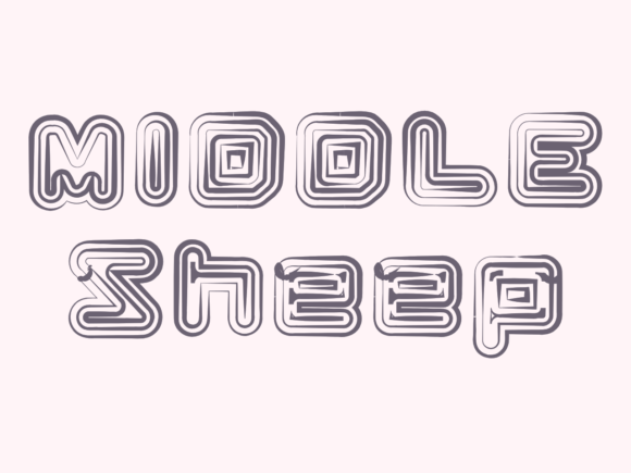 Middle Sheep Font - Featured Image