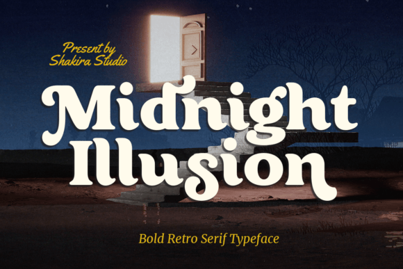 Midnight Illusion Font - Featured Image