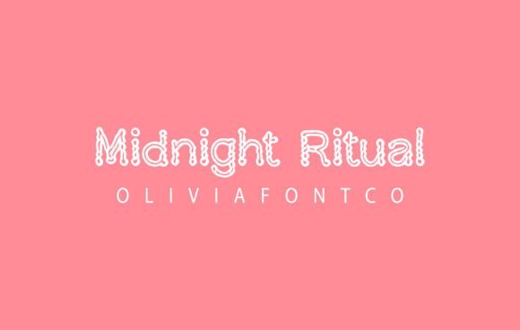 Midnight Ritual Font - Featured Image