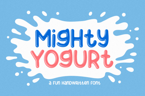 Mighty Yogurt Font - Featured Image