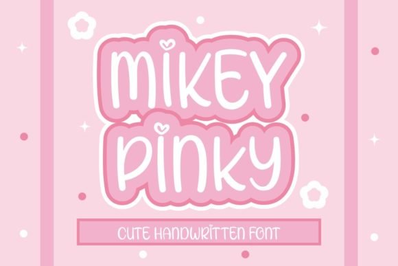 Mikey Pinky Font - Featured Image