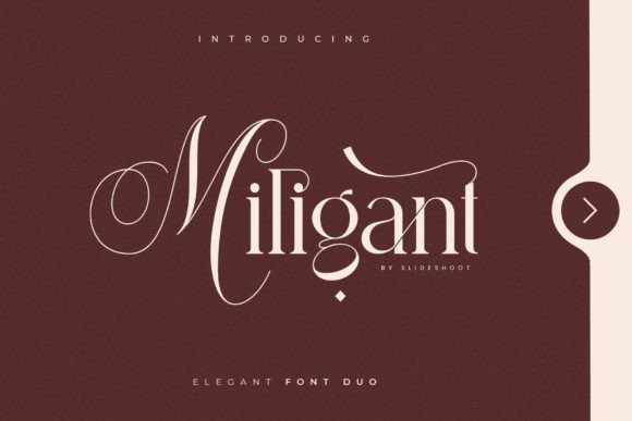 Miligant Serif Font - Featured Image