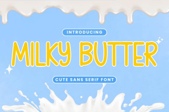 Milky Butter Font - Featured Image
