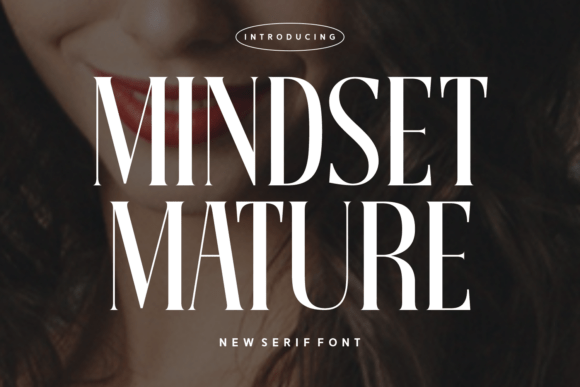 Mindset Mature Font - Featured Image