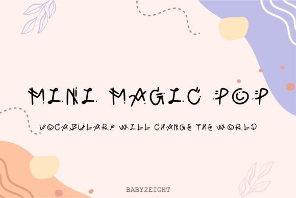 Mini Magic Pop Font - Featured Image
