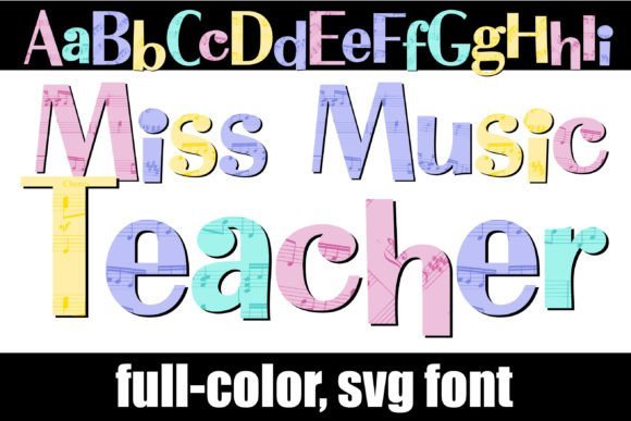 Miss Music Teacher Font - Featured Image