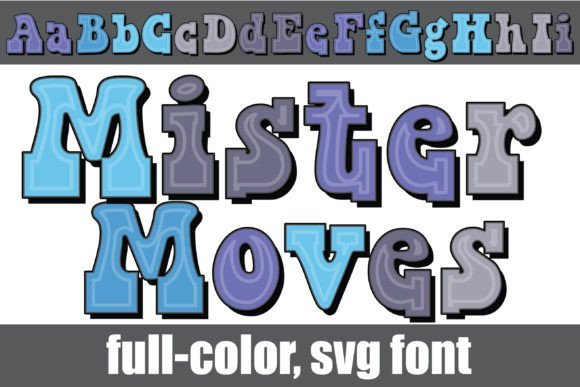 Mister Moves Font - Featured Image