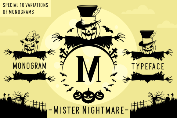 Mister Nightmare Font - Featured Image