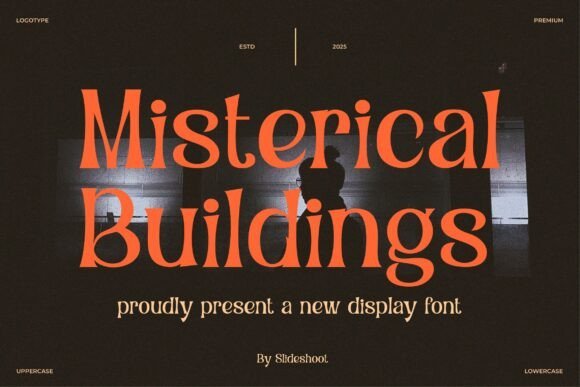 Misterical Buildings Font - Featured Image