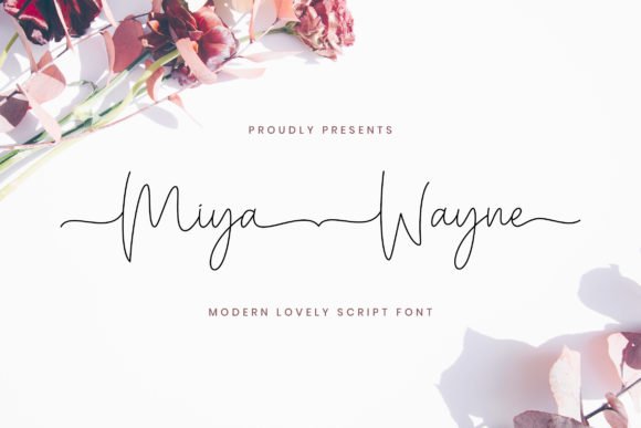 Miya Wayne Font - Featured Image