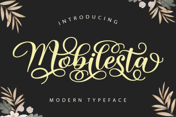 Mobilesta Font - Featured Image