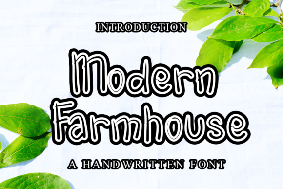 Modern Farmhouse Font - Featured Image