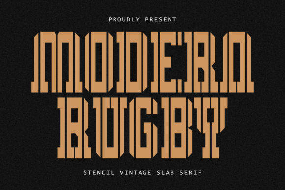 Modern Rugby Font - Featured Image