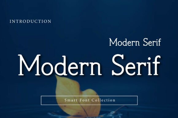 Modern Serif Font - Featured Image