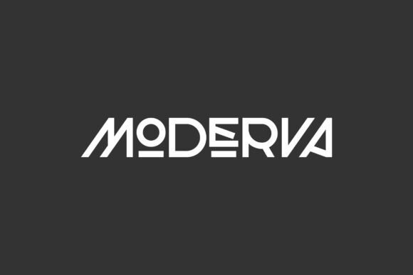 Moderva Font - Featured Image