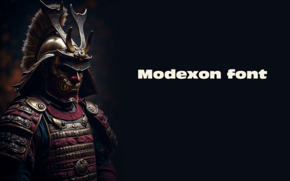 Modexon Font - Featured Image