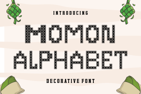 Momon Alphabet Font - Featured Image