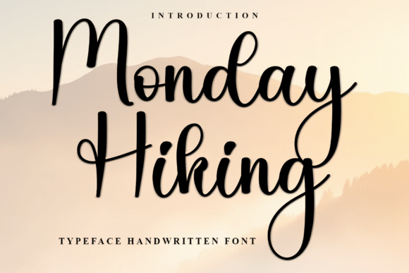 Monday Hiking Font - Featured Image