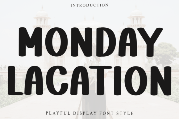 Monday Lacation Font - Featured Image