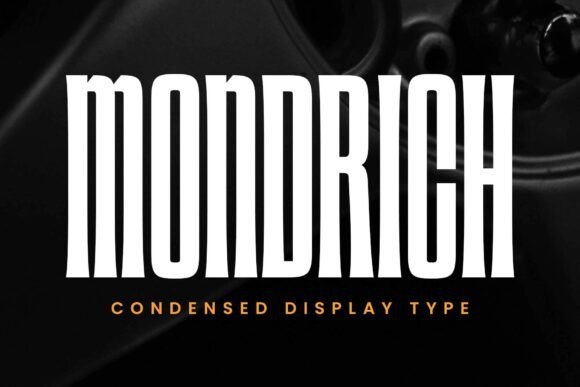 Mondrich Font - Featured Image