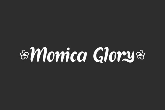 Monica Glory Font - Featured Image