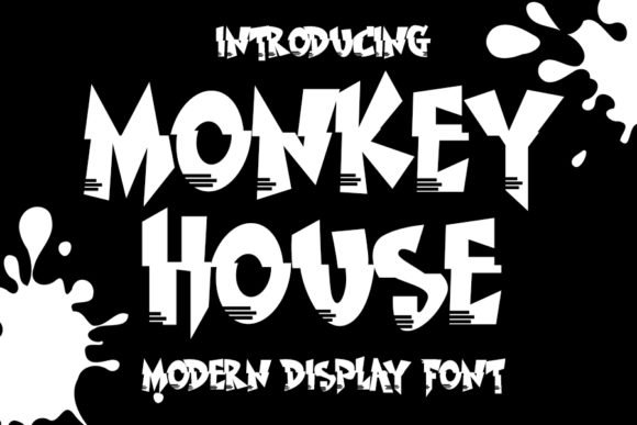 Monkey House Font - Featured Image
