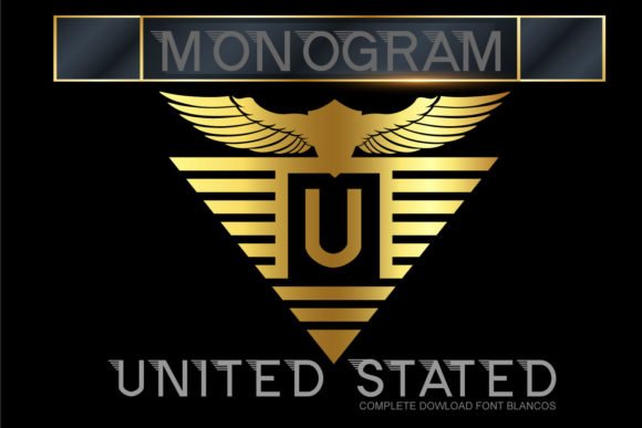 Monogram Eagles Font - Featured Image
