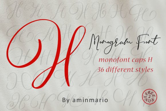 Monogram H | Monofont Caps H Font - Featured Image