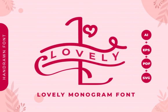 Monogram Lovely Font - Featured Image