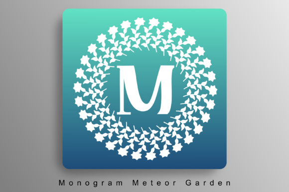 Monogram Meteor Garden Font - Featured Image
