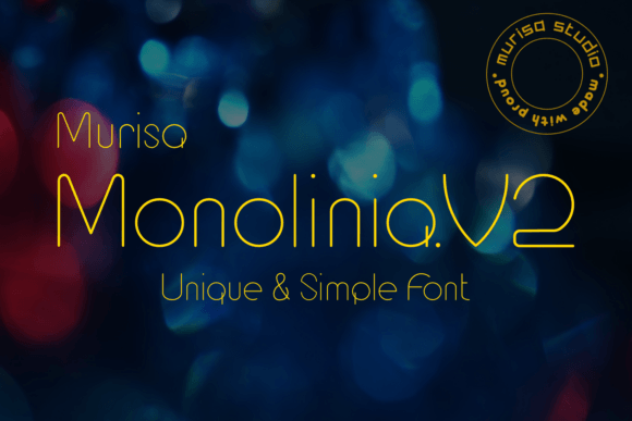 Monolinia Font - Featured Image